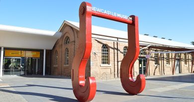 The Newcastle Museum building by Abdul Manna