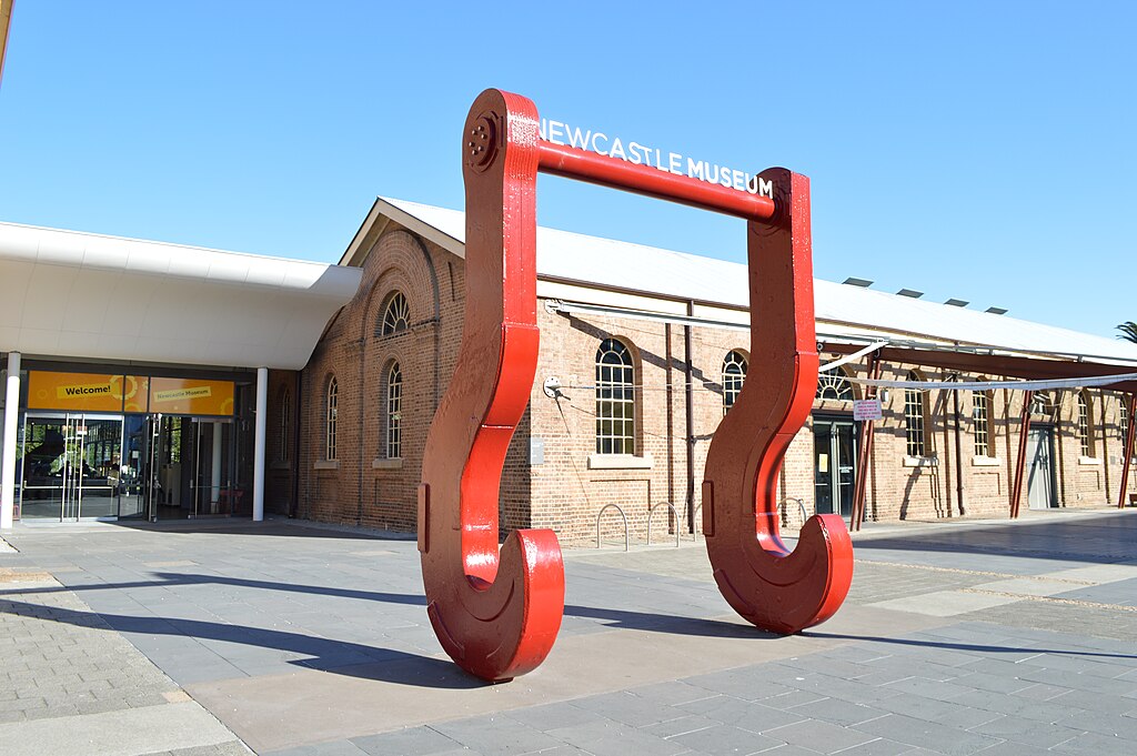 The Newcastle Museum building by Abdul Manna